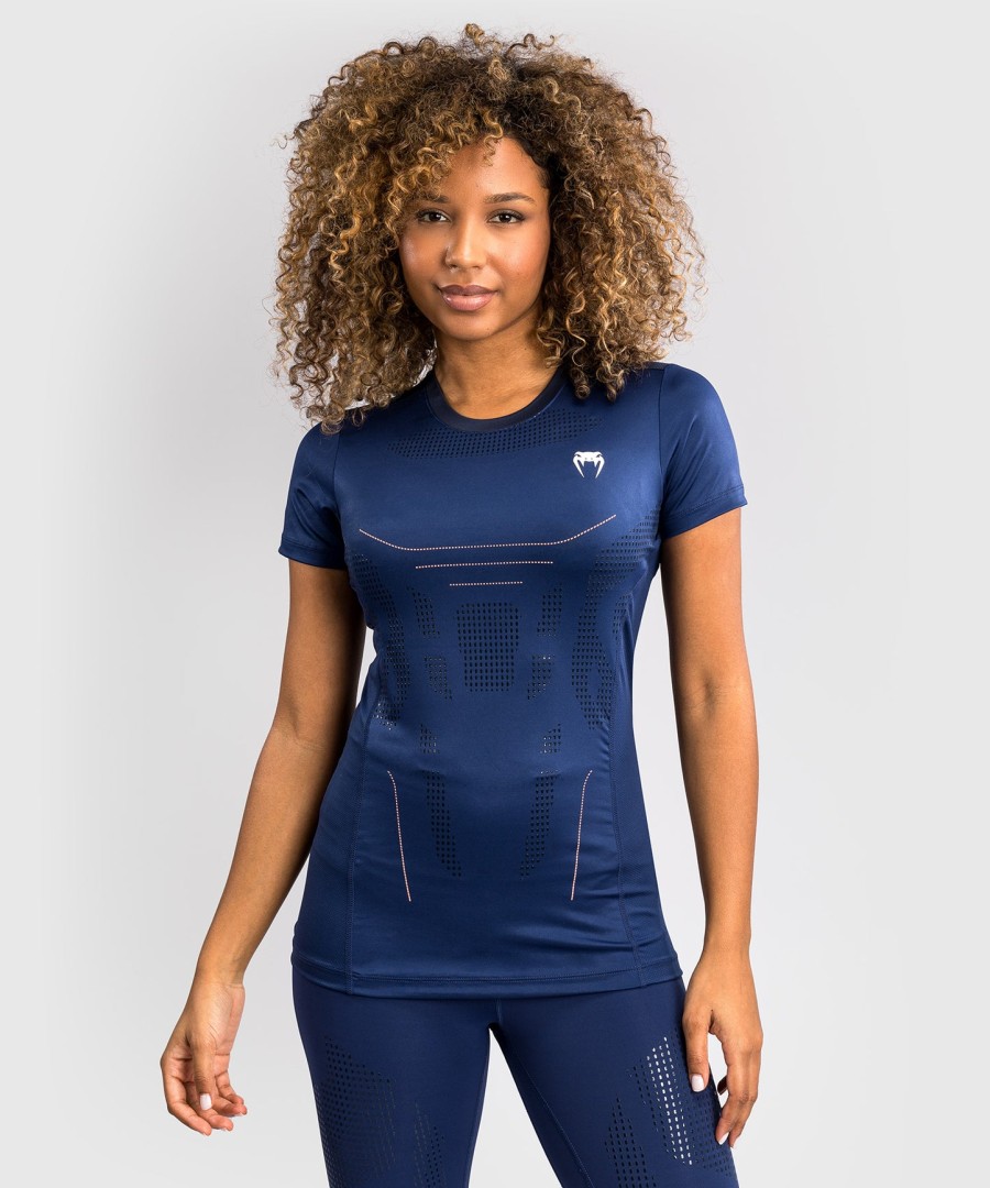venum technical 3.0 dry tech t-shirt voor dames - nachtblauw