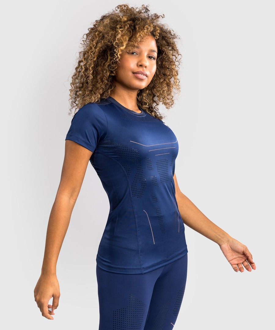 venum technical 3.0 dry tech t-shirt voor dames - nachtblauw