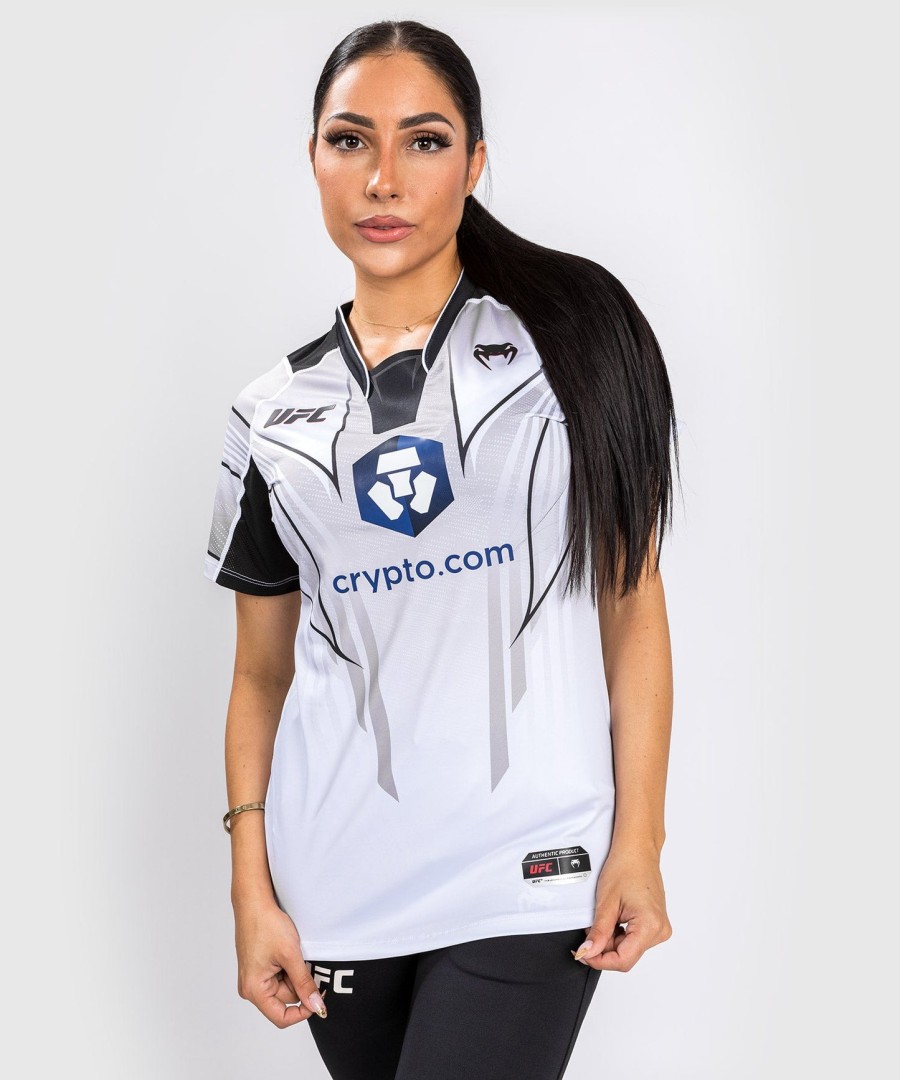 ufc venum authentic fight night 2.0 kit van venum dames walkout jersey - wit