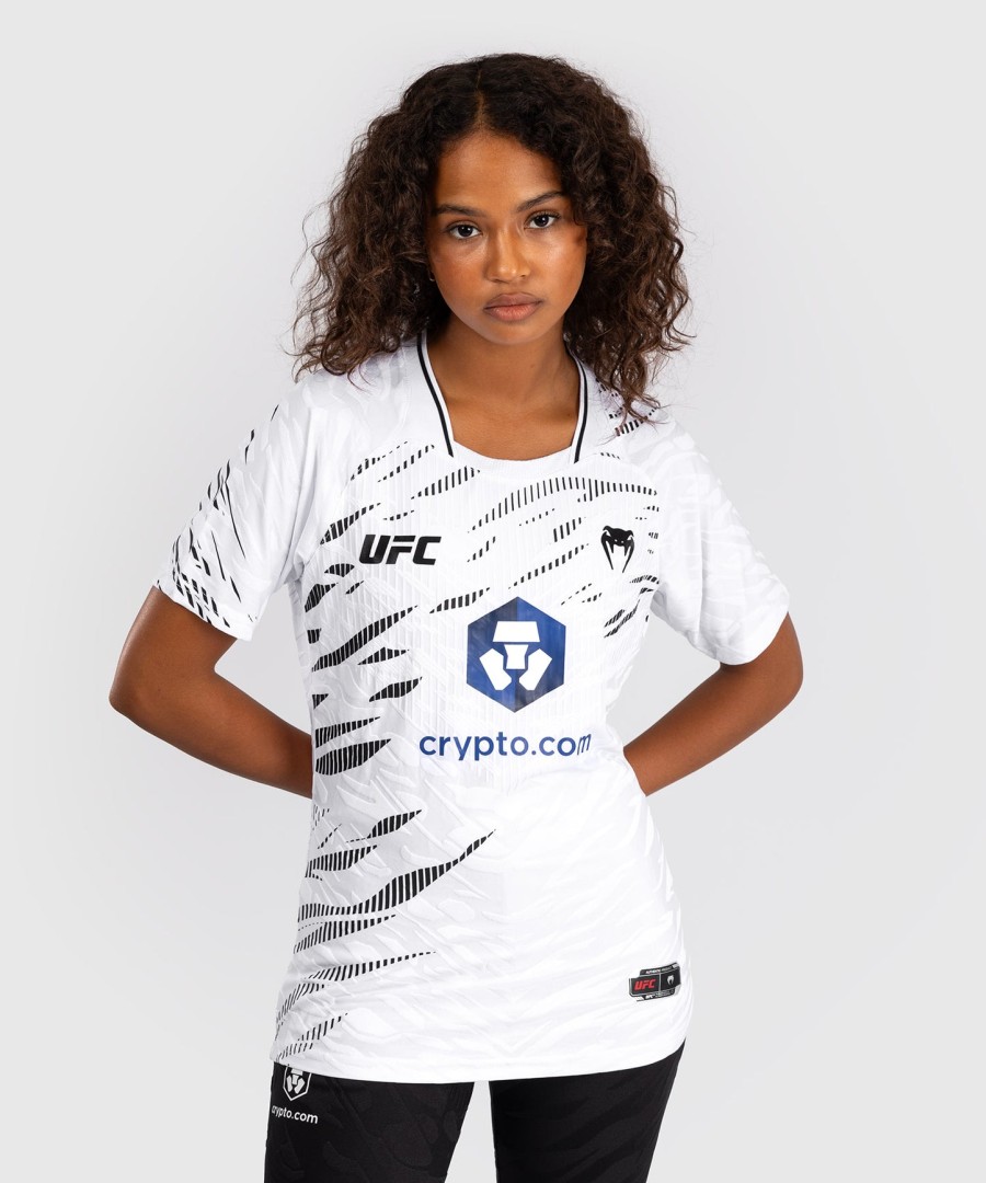 ufc fusion by venum authentic fight night dames walkout-shirt - wit