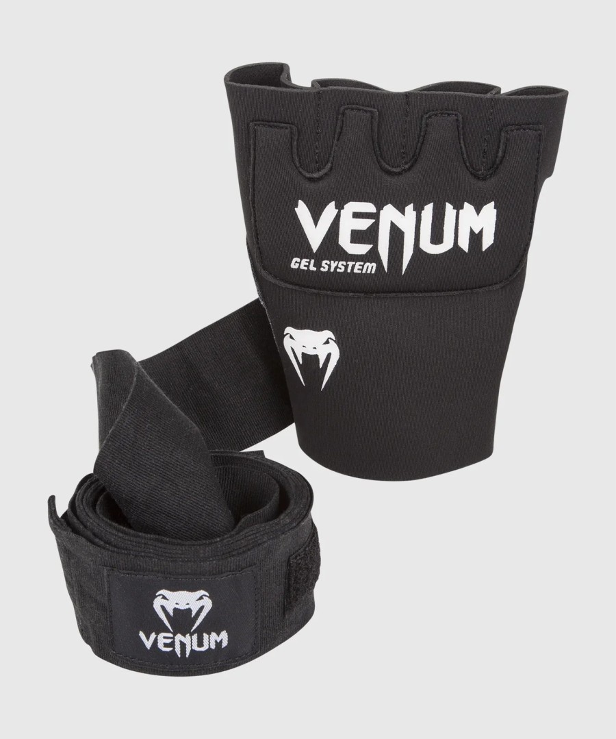 venum gel kontact quick wraps één maat past de meeste - zwart