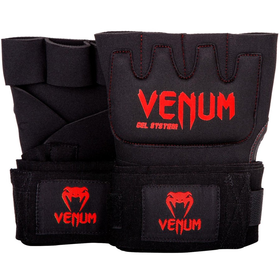 venum gel kontact quick wraps - zwartrood
