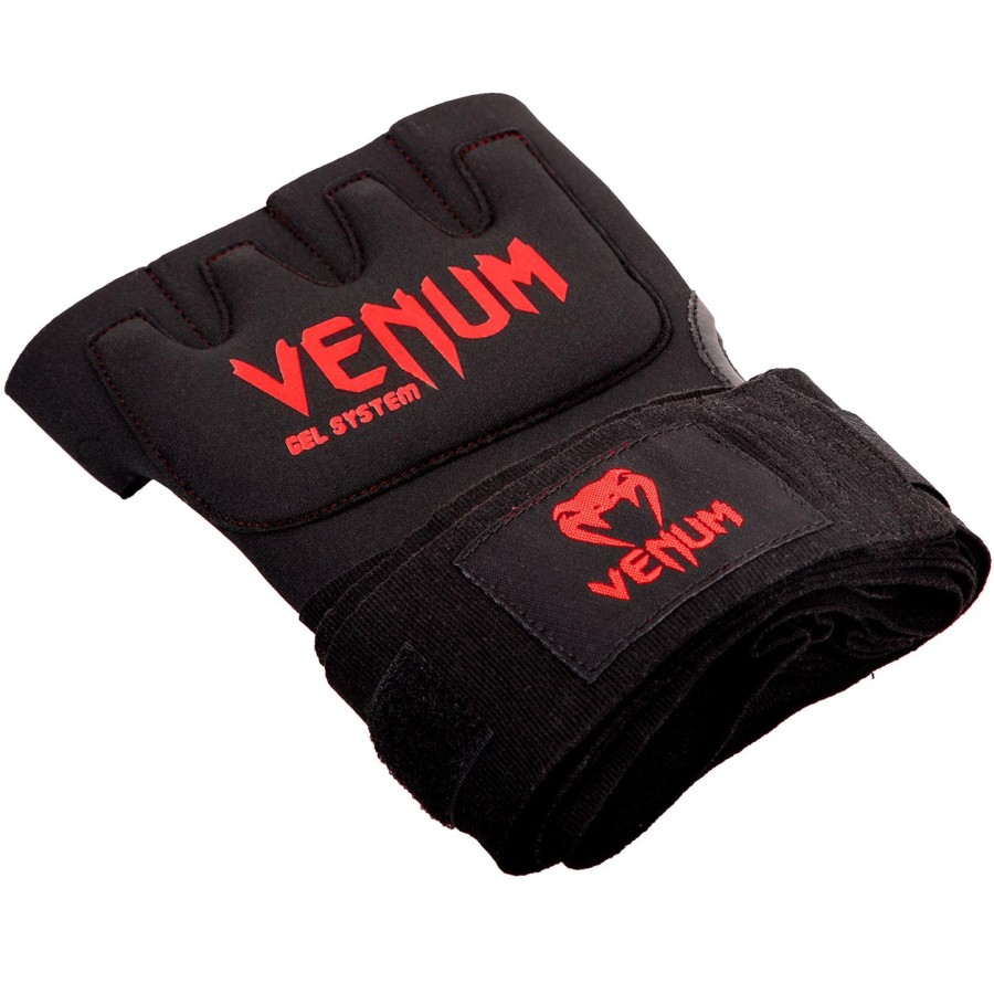 venum gel kontact quick wraps - zwartrood
