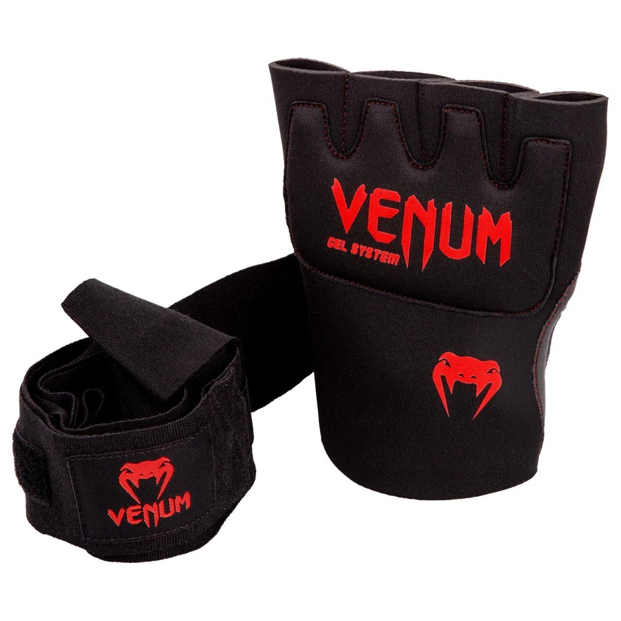 venum gel kontact quick wraps - zwartrood
