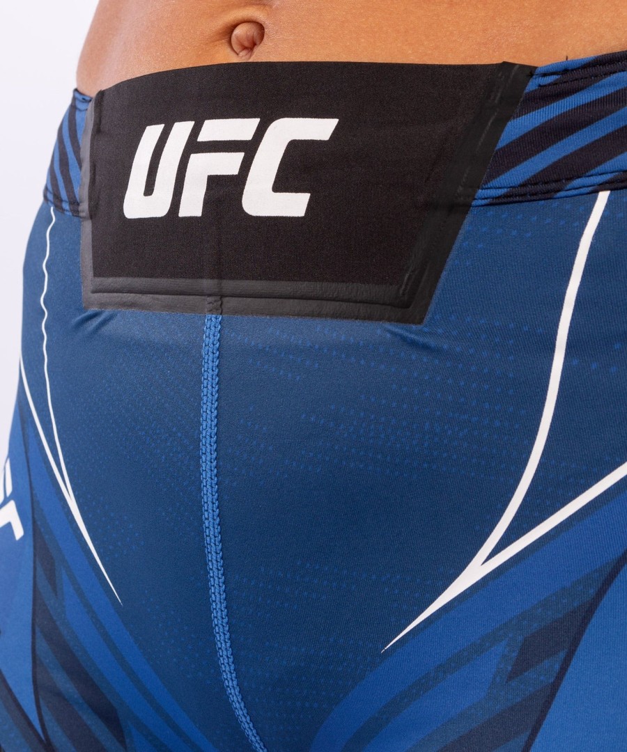 ufc venum authentic fight night vale tudo shorts voor dames - korte pasvorm - blauw