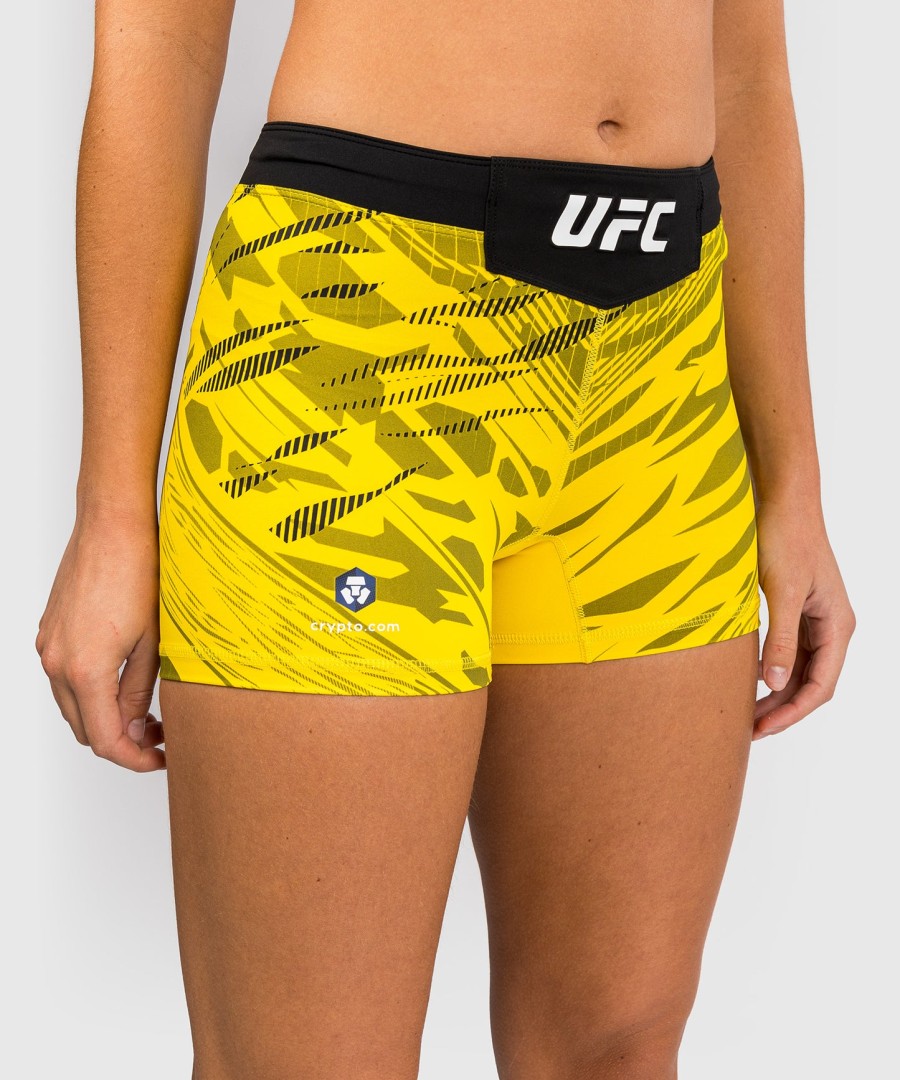 ufc fusion by venum authentic fight night women vale tudo short - korte pasvorm - geel