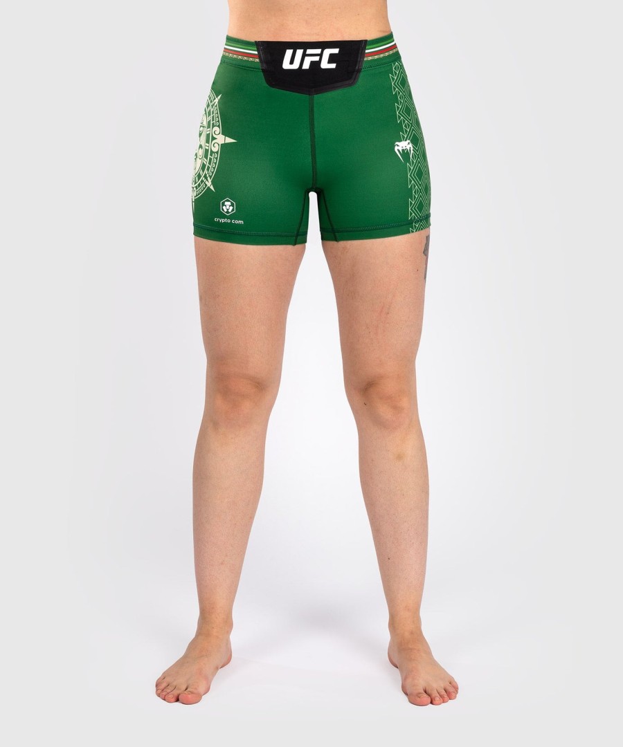 noche ufc by venum authentic fight night women vale tudo short - korte pasvorm - groen