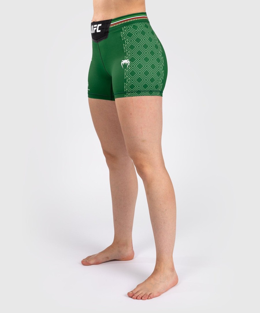 noche ufc by venum authentic fight night women vale tudo short - korte pasvorm - groen