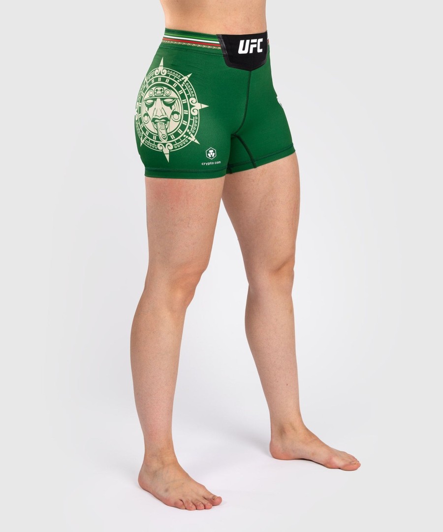 noche ufc by venum authentic fight night women vale tudo short - korte pasvorm - groen