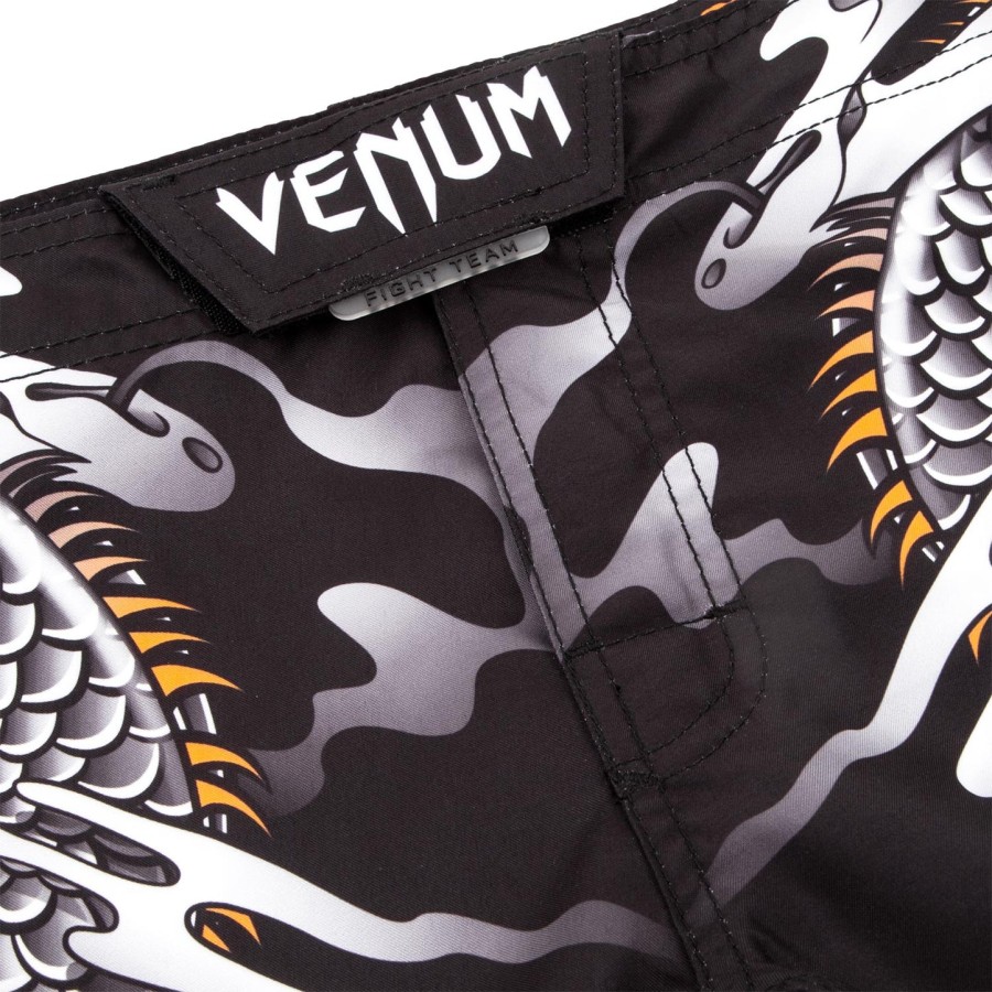 venum dragon flight kids fightshorts - zwartwit