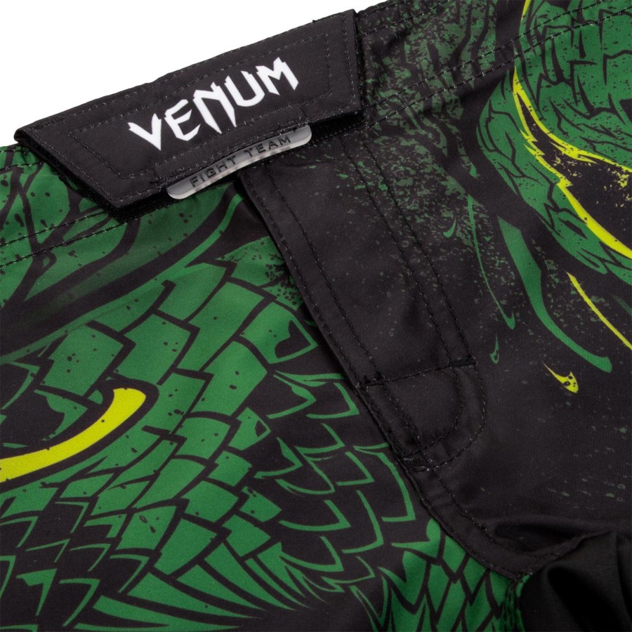 venum green viper kids fightshorts - zwartgroen