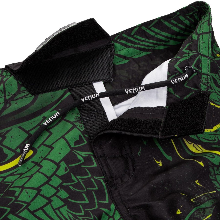 venum green viper kids fightshorts - zwartgroen