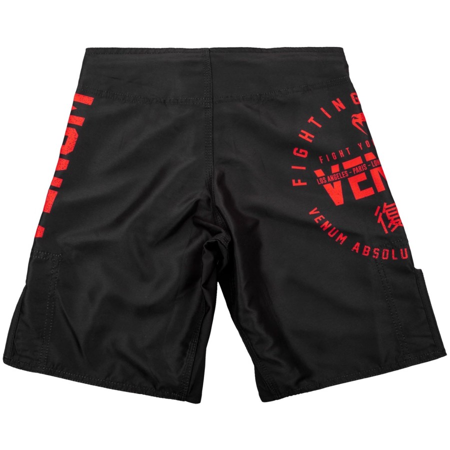 venum signature kids fightshorts - zwartrood