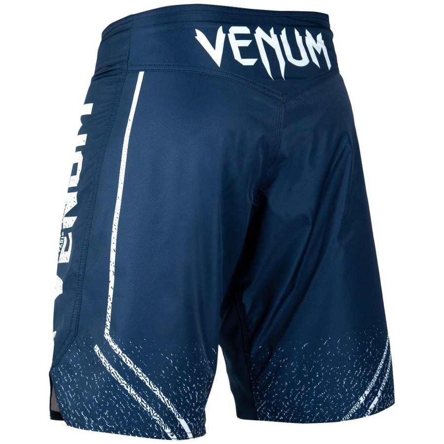 venum signature fightshorts - marineblauwwit