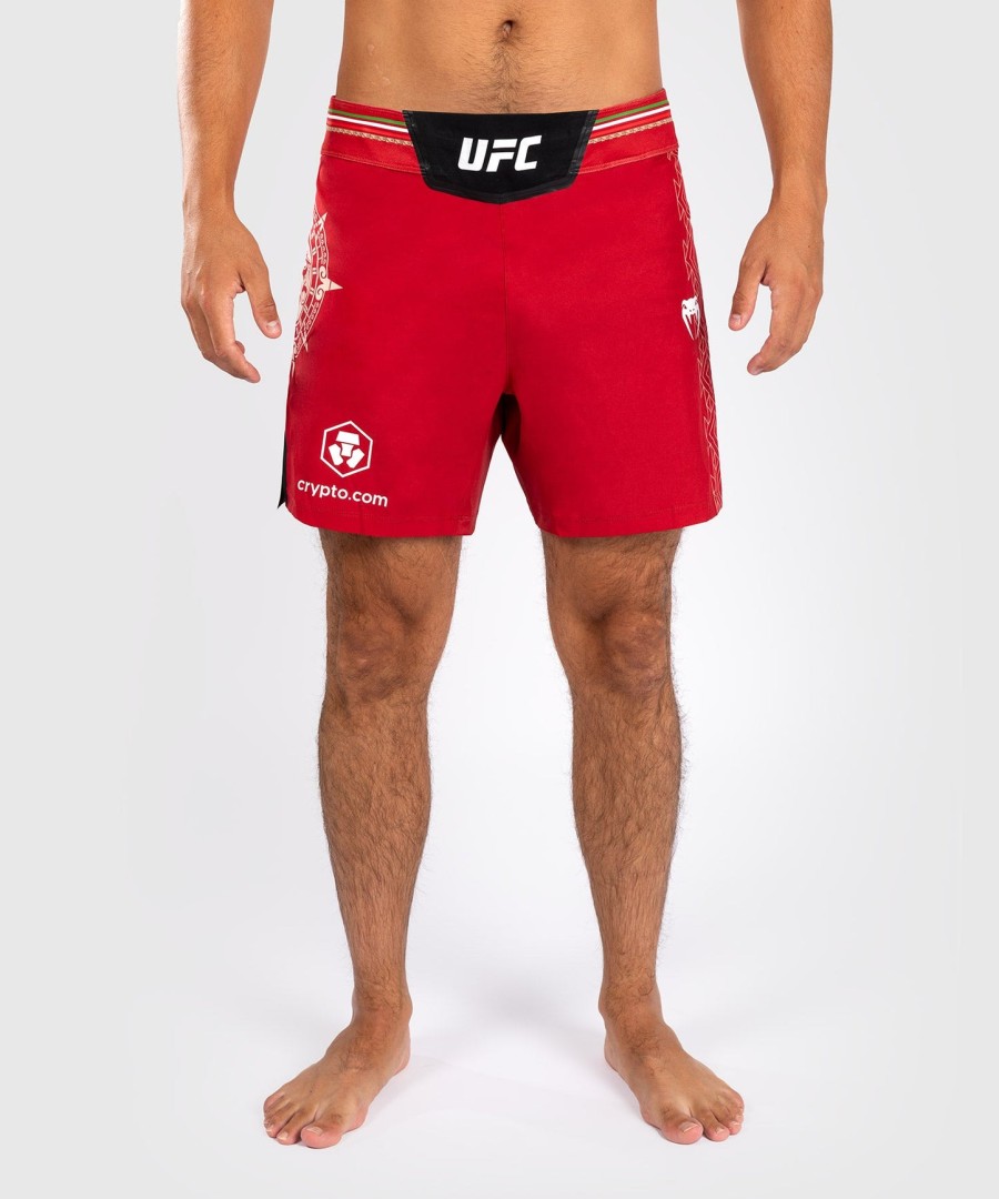 noche ufc by venum authentic fight night heren vechtshort - korte pasvorm - rood