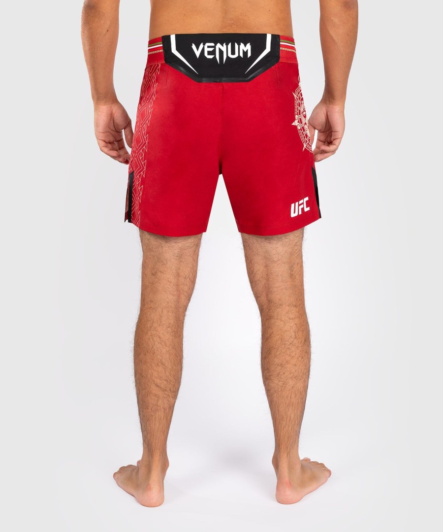 noche ufc by venum authentic fight night heren vechtshort - korte pasvorm - rood