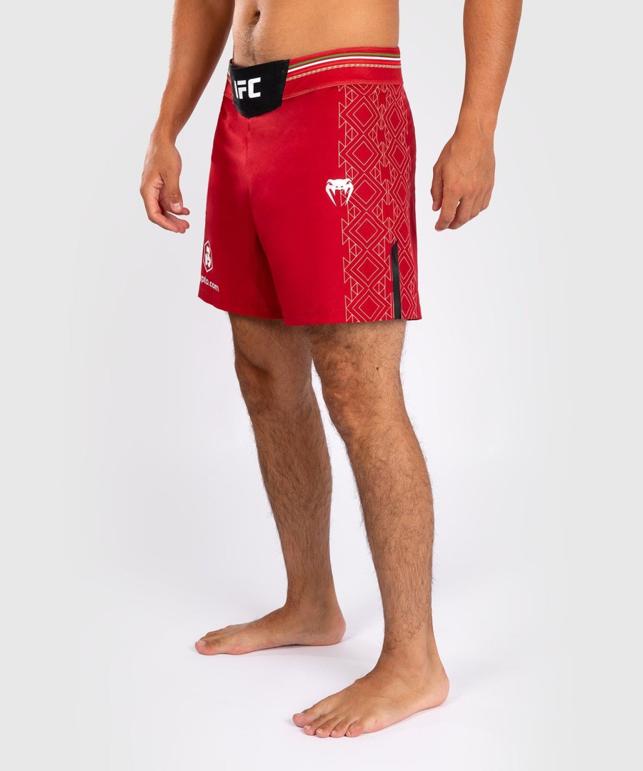 noche ufc by venum authentic fight night heren vechtshort - korte pasvorm - rood