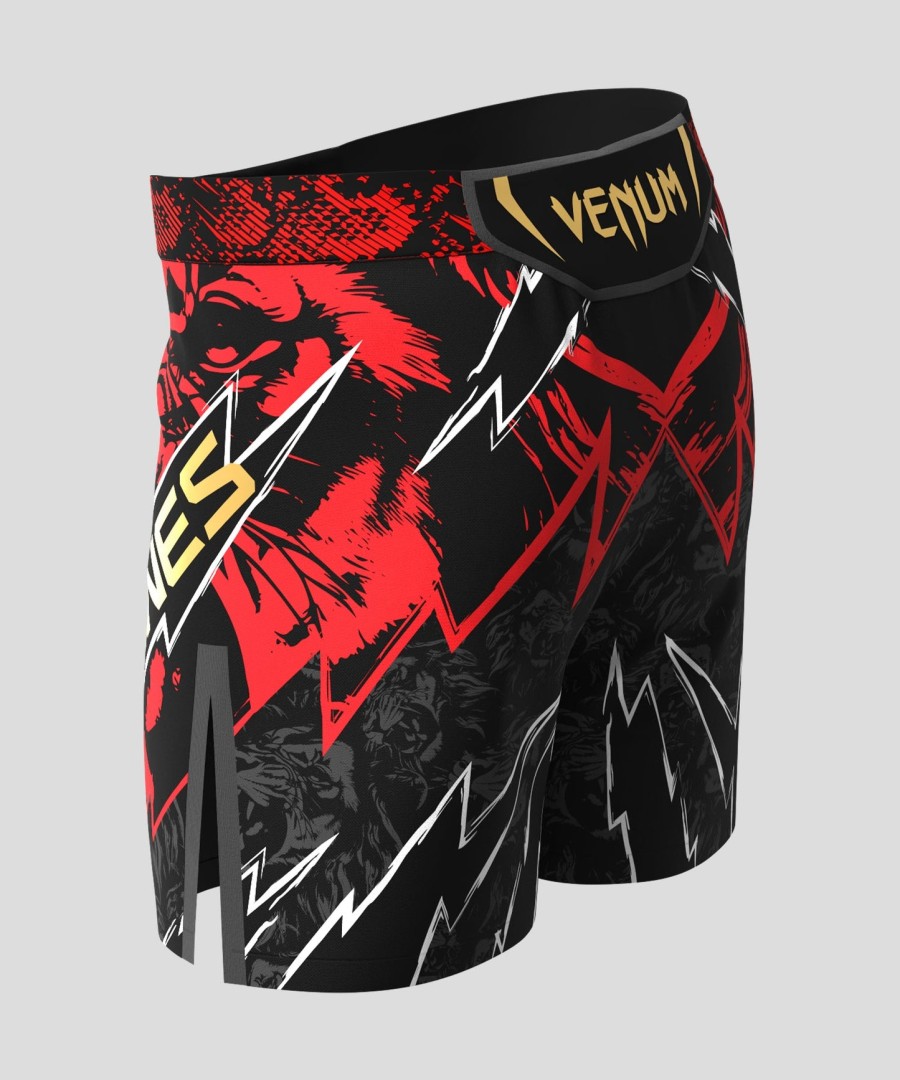 mannen ufc ongeëvenaard door venum red jon jones korte fit fight korte