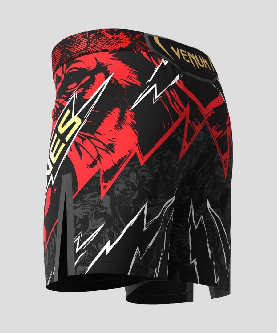 mannen ufc ongeëvenaard door venum red jon jones korte fit fight korte