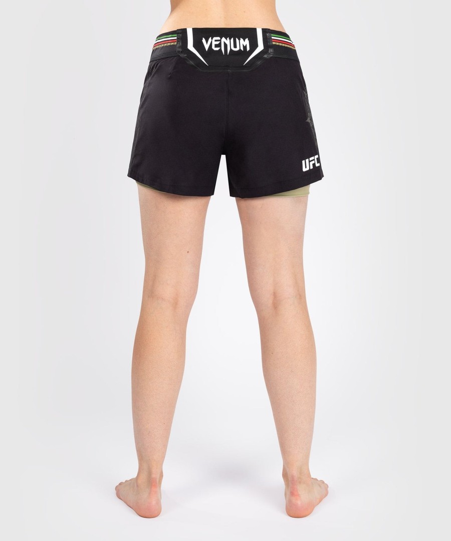 noche ufc by venum authentic fight night dames vechtshort - zwart