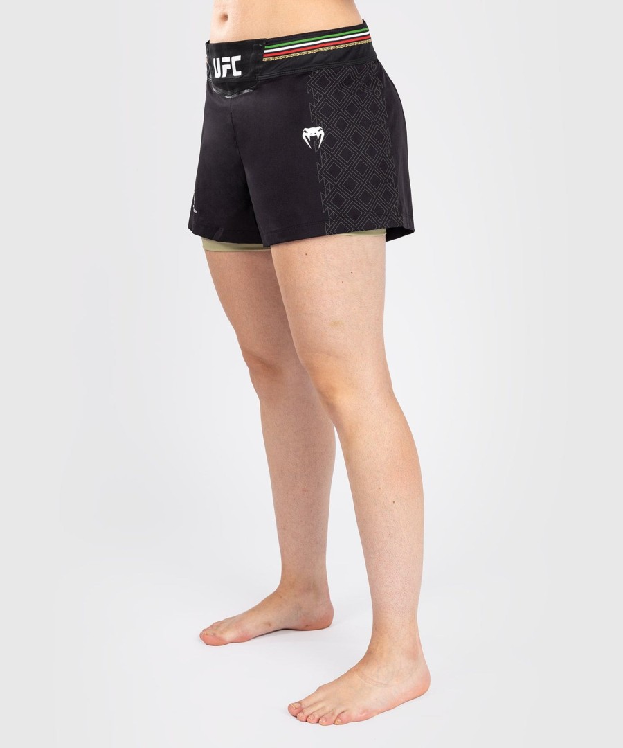 noche ufc by venum authentic fight night dames vechtshort - zwart