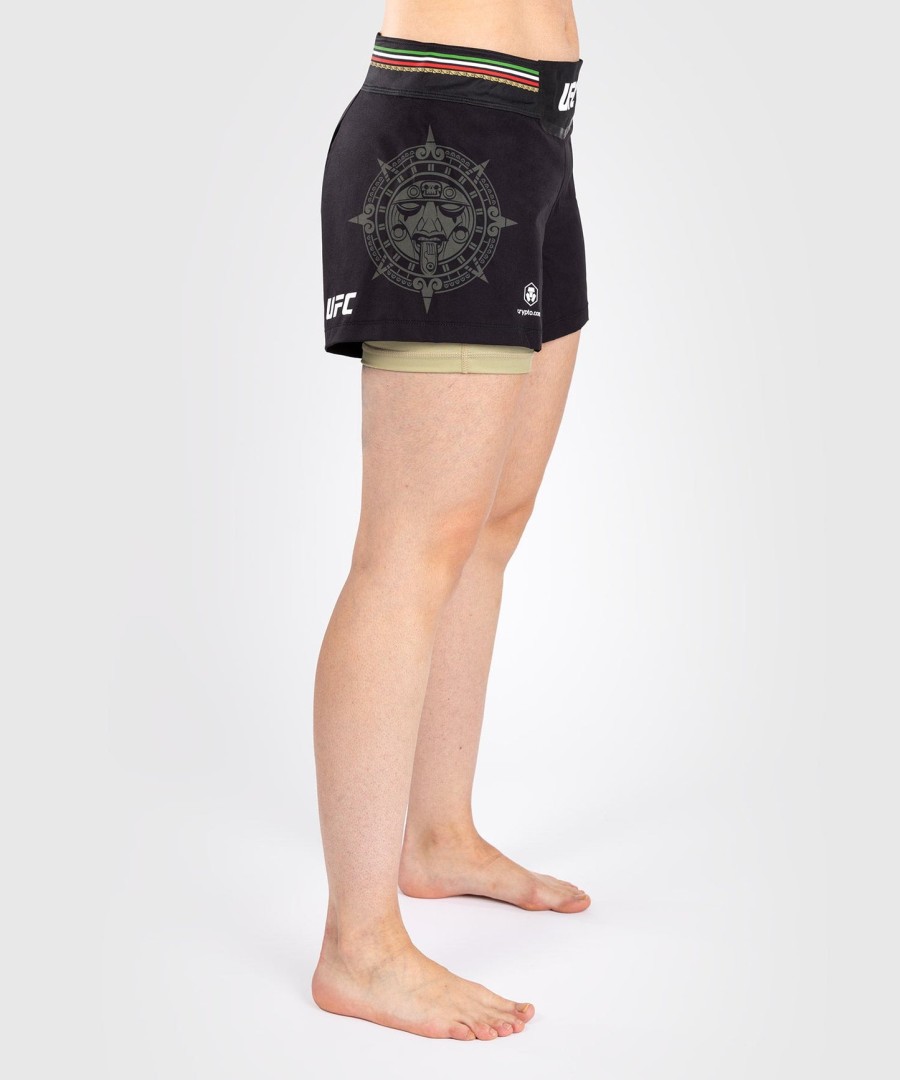 noche ufc by venum authentic fight night dames vechtshort - zwart