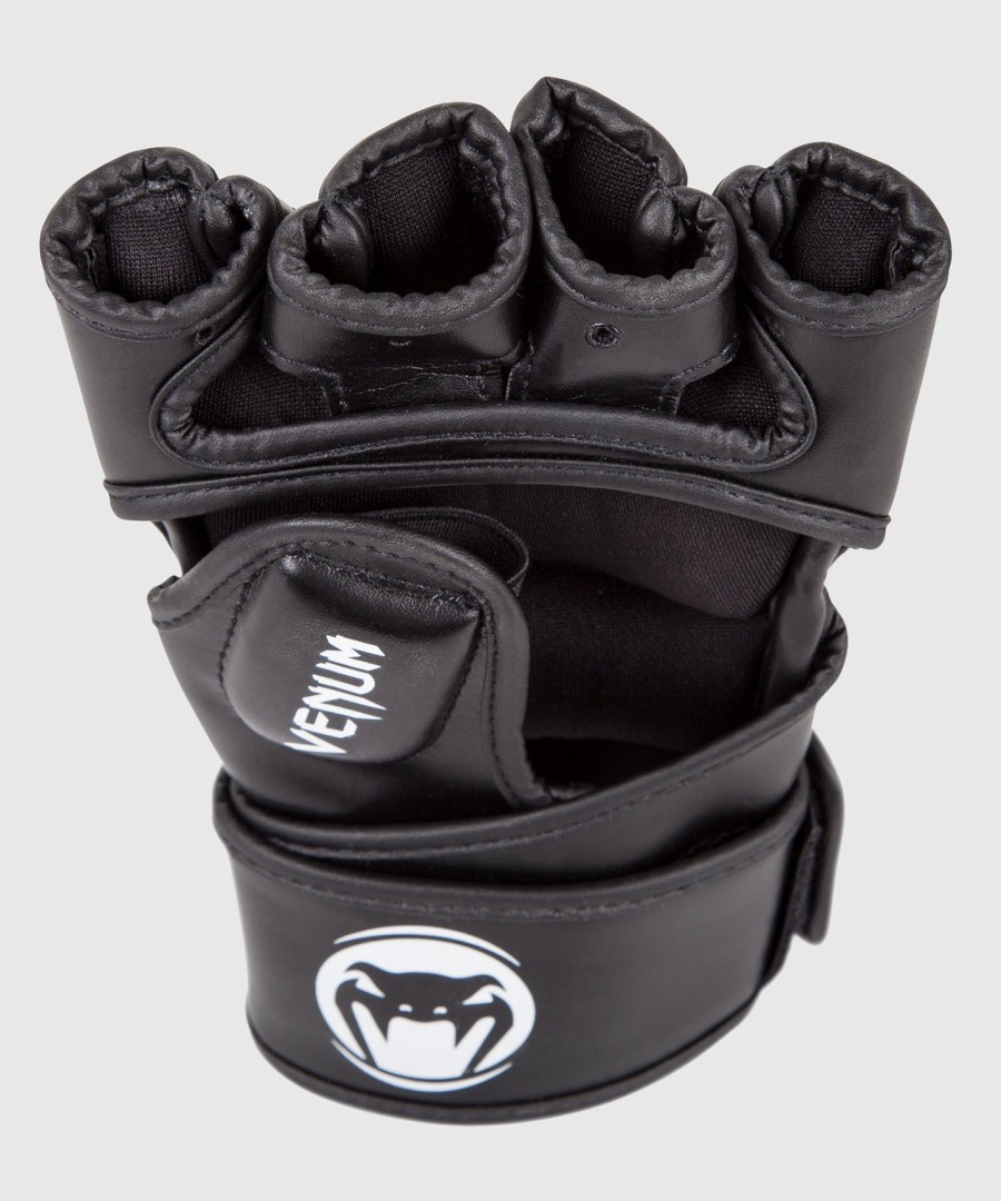 venum impact mma-handschoenen - skintex-leer - zwart