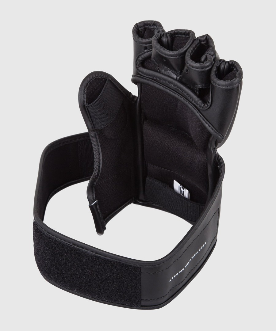 venum impact mma-handschoenen - skintex-leer - zwart