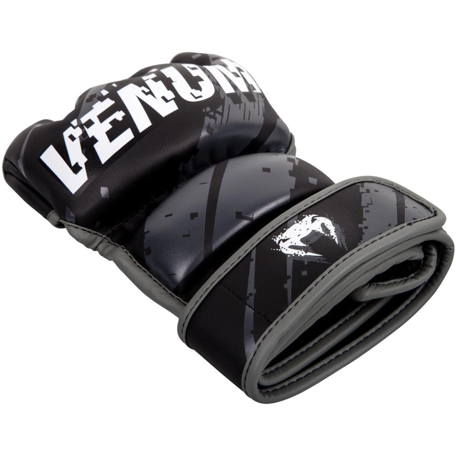 venum pixel mma-handschoenen - zwartgrijs