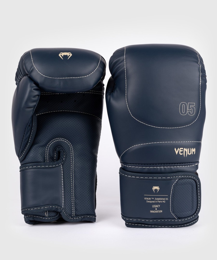 venum impact evo bokshandschoenen - ijzig blauw