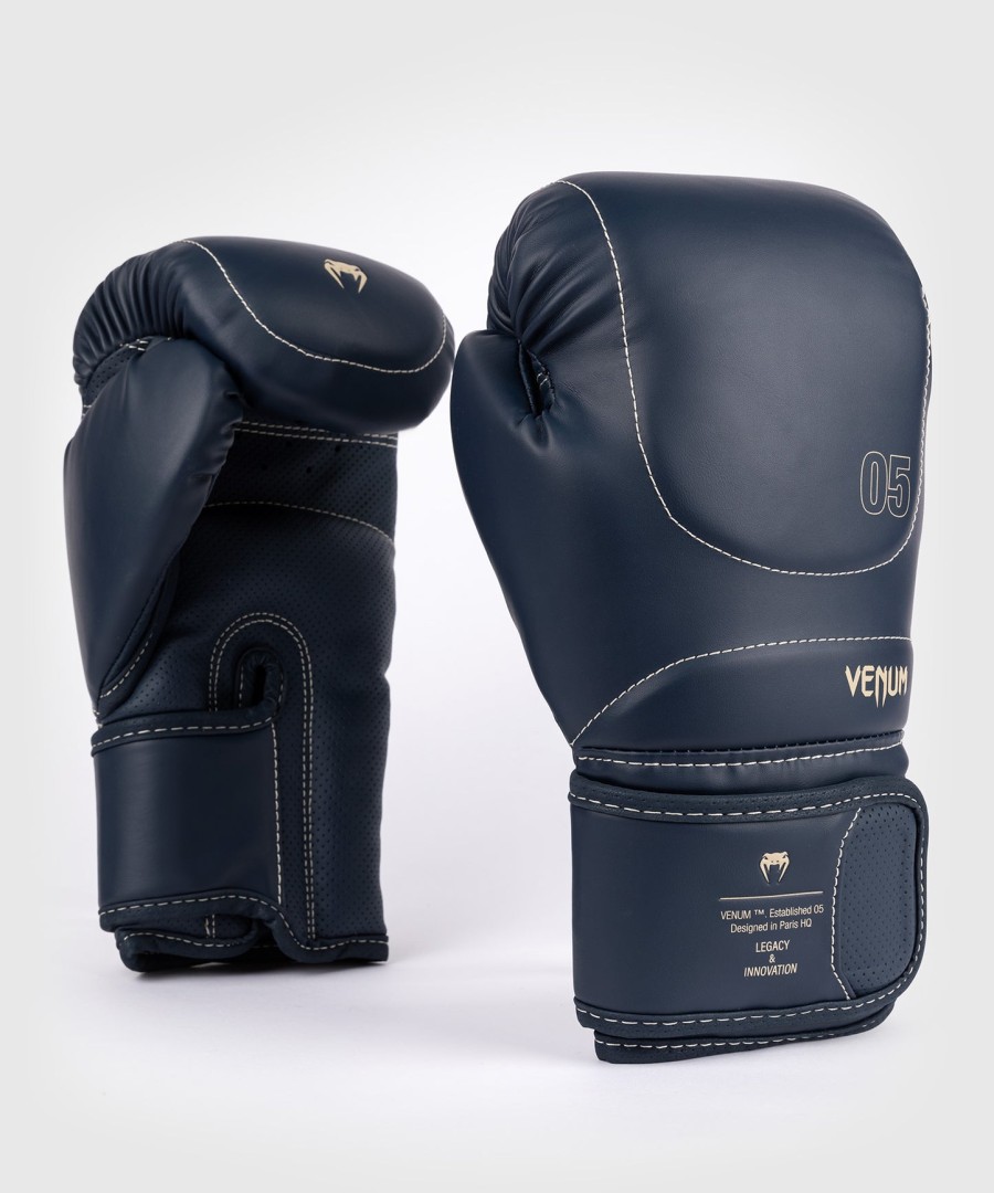 venum impact evo bokshandschoenen - ijzig blauw