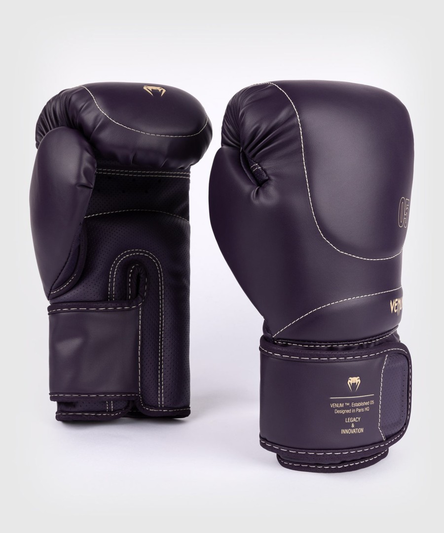 venum impact evo bokshandschoenen - dieppaars