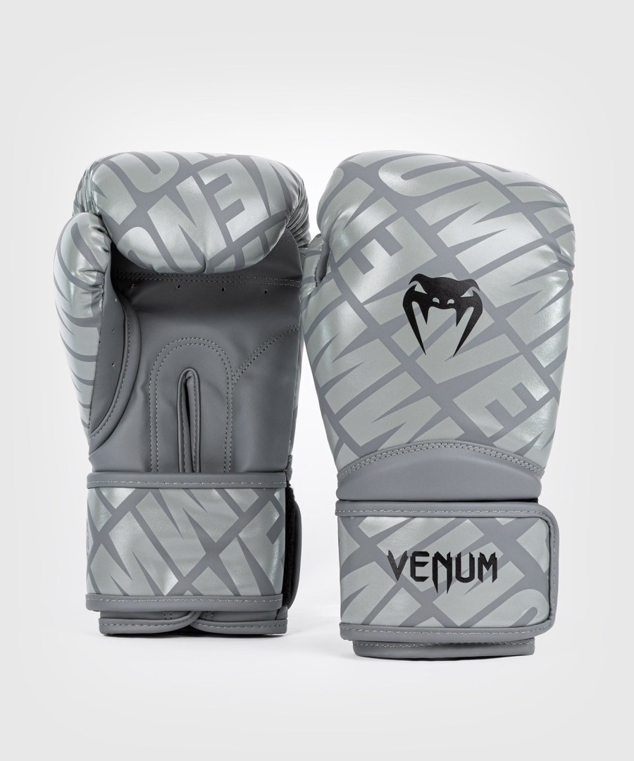 venum contender 1.5 xt bokshandschoenen - grijszwart