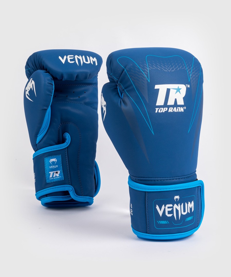 venum x top rank original impact bokshandschoenen - marineblauw