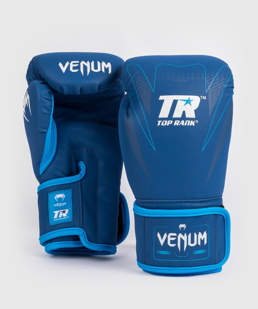 venum x top rank original impact bokshandschoenen - marineblauw