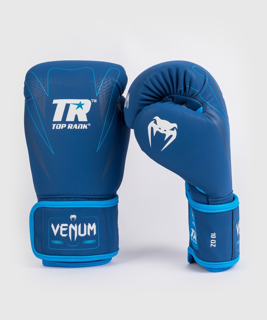 venum x top rank original impact bokshandschoenen - marineblauw