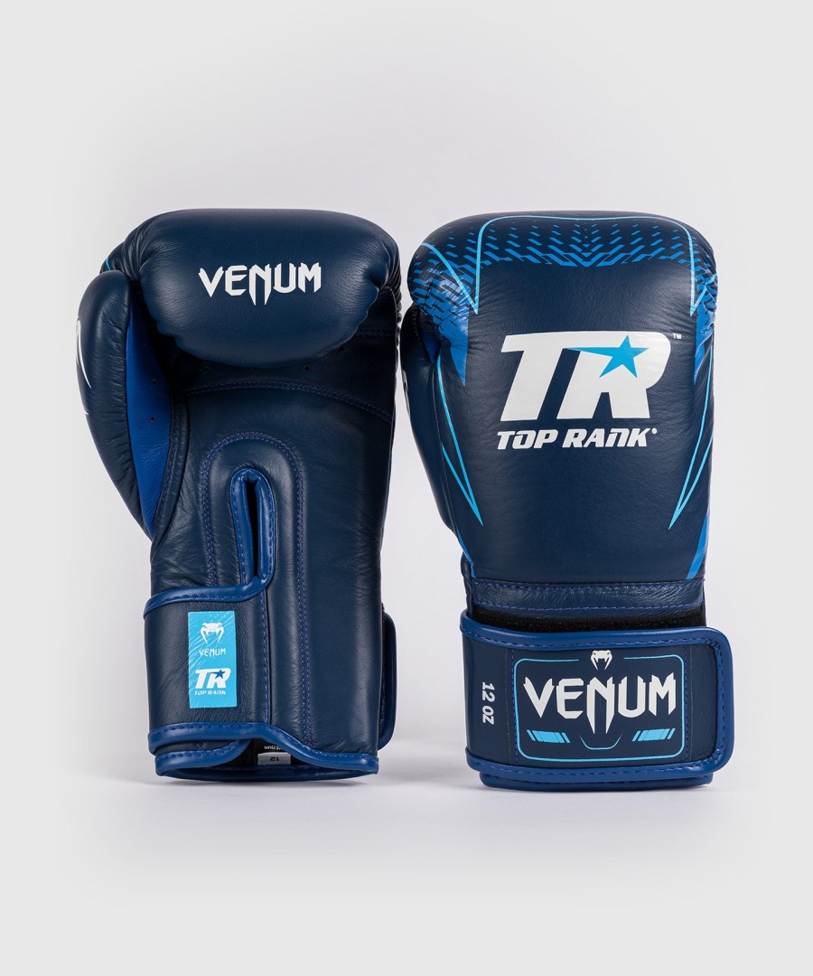 venum x top rank original hammer bokshandschoenen - marineblauw