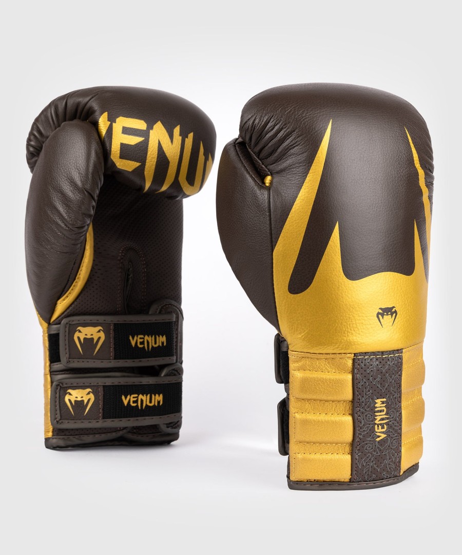 venum reverso bokshandschoenen - chocoladegoud