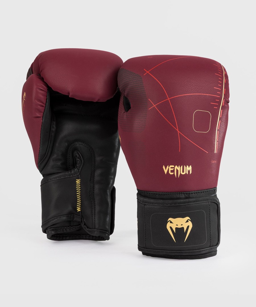 venum tactical xt bokshandschoenen - zwartbordeauxgoud