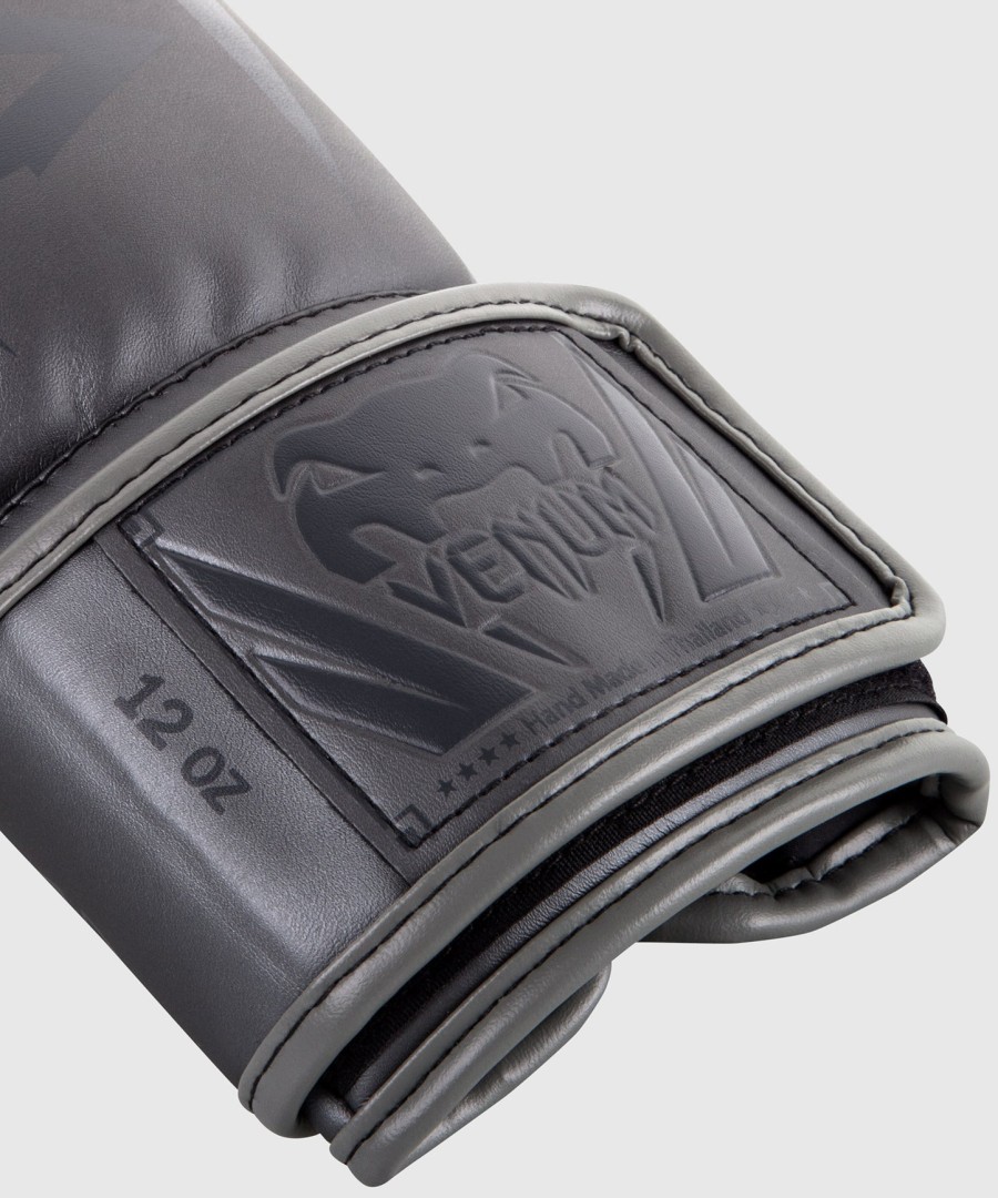 venum elite bokshandschoenen - grijsgrijs