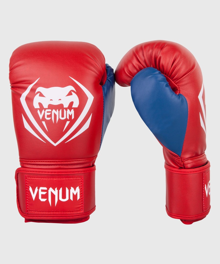 venum contender bokshandschoenen - roodwit-blauw