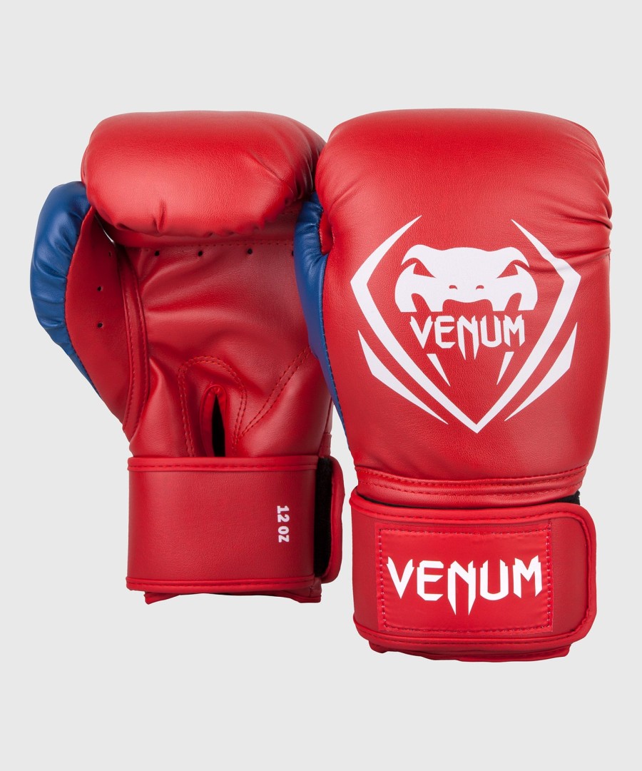 venum contender bokshandschoenen - roodwit-blauw