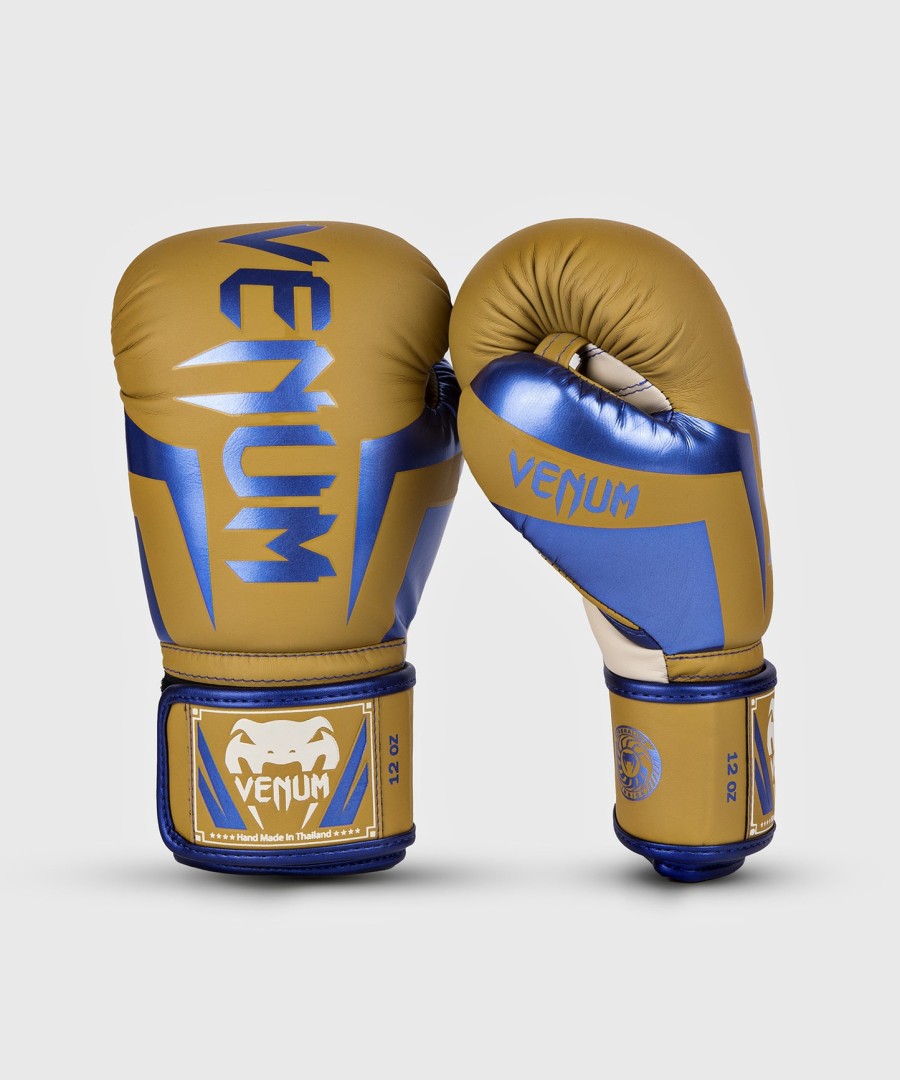 venum elite bokshandschoenen - camel - speciale editie