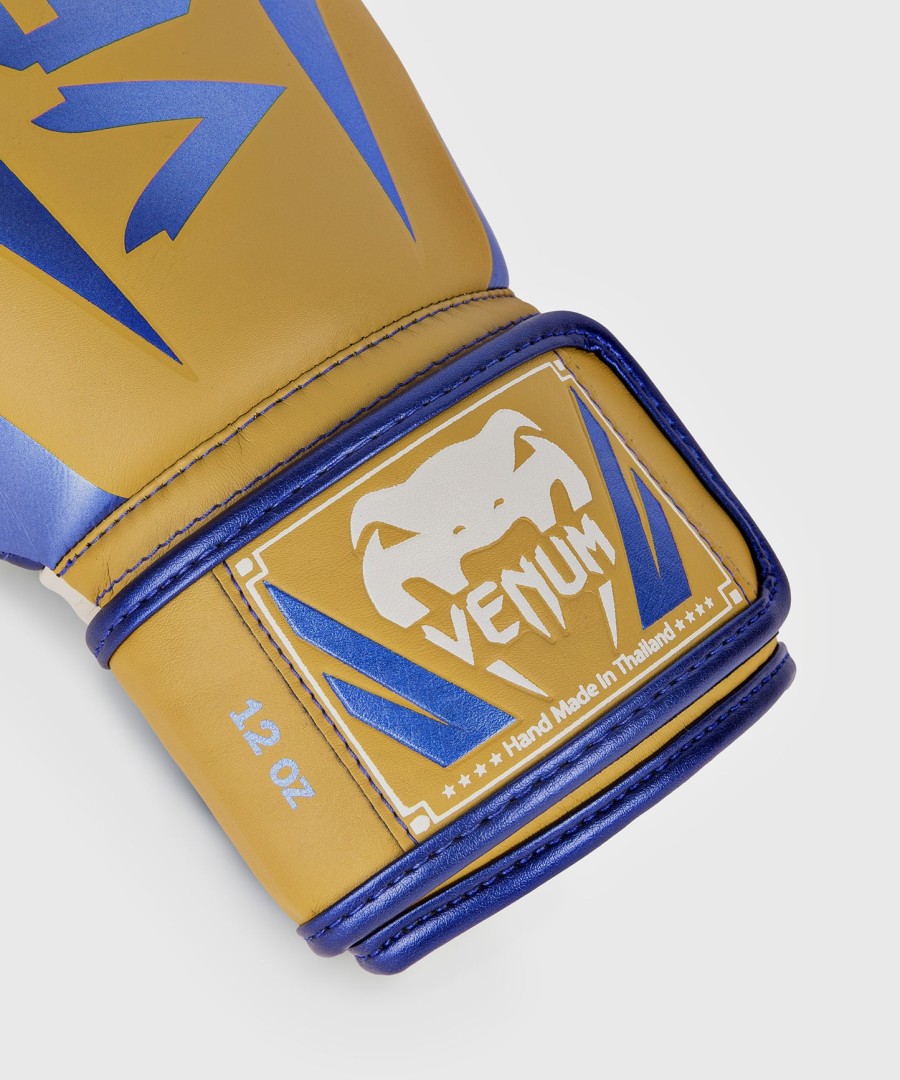 venum elite bokshandschoenen - camel - speciale editie