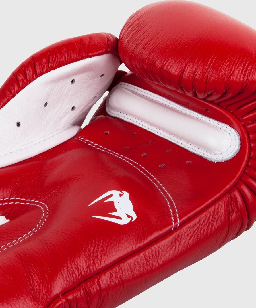 venum giant 3.0 bokshandschoenen - nappa leer - rood