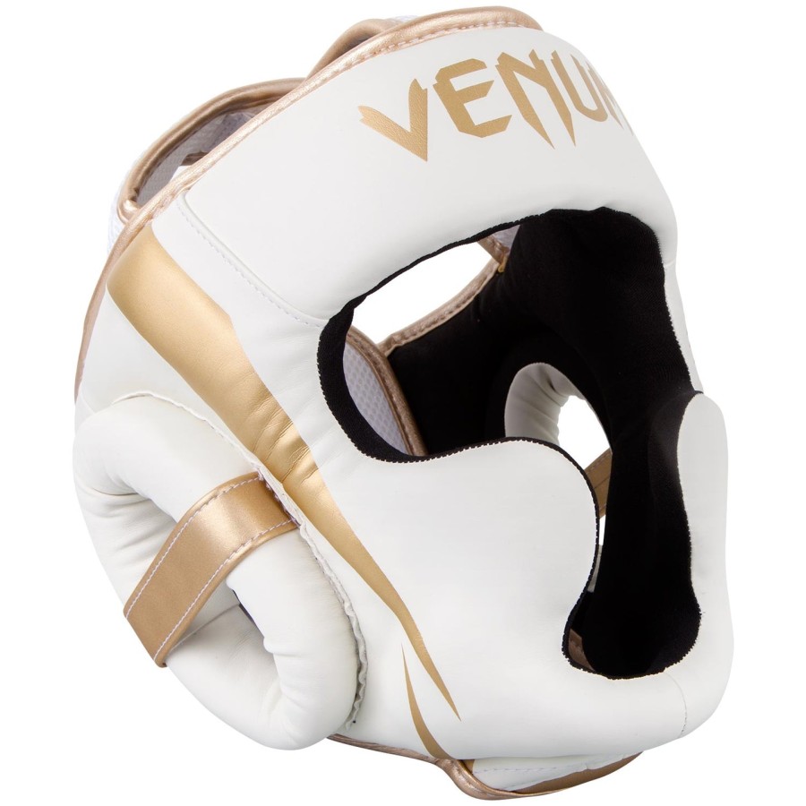 venum elite hoofdband - witgoud
