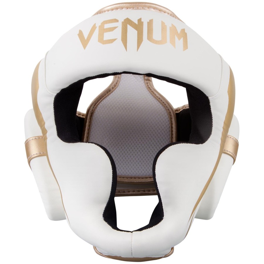 venum elite hoofdband - witgoud