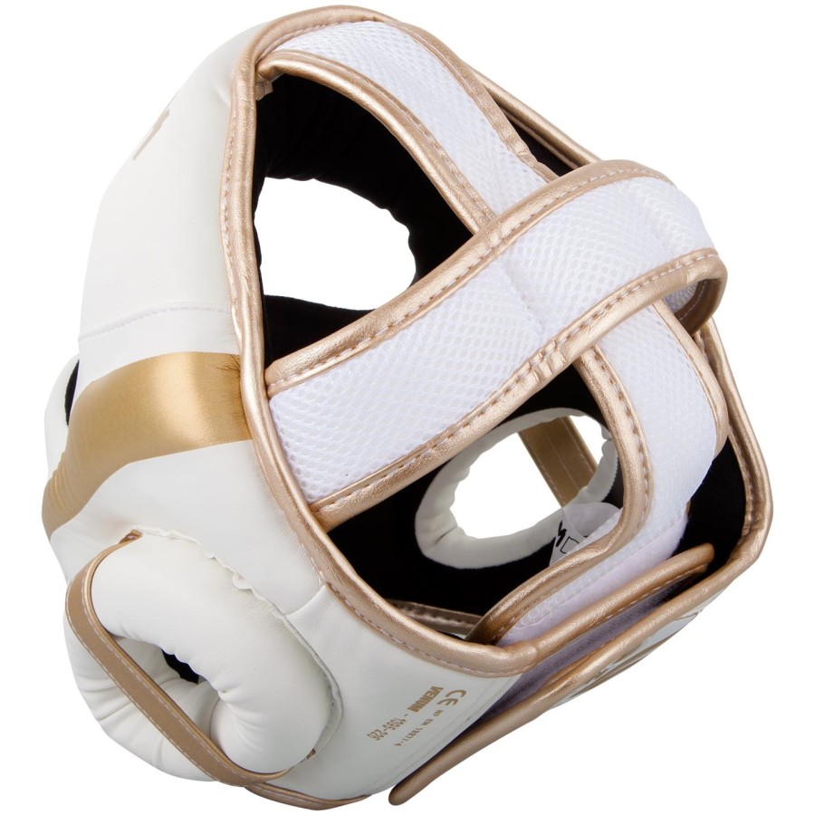 venum elite hoofdband - witgoud