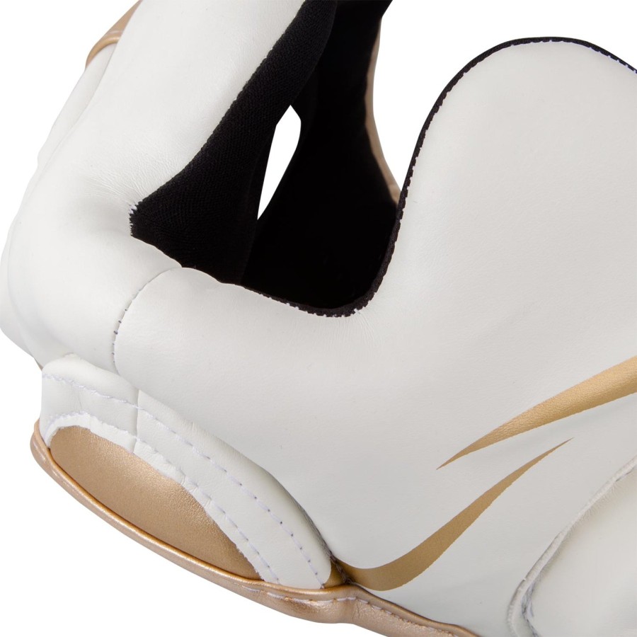 venum elite hoofdband - witgoud