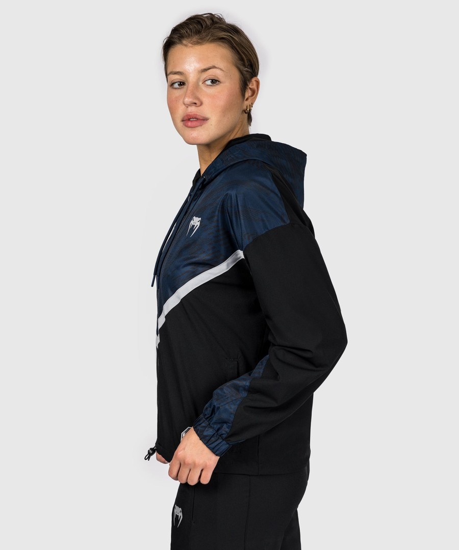 ufc fusion by venum fight week dames hoodie met rits - oceaanblauw